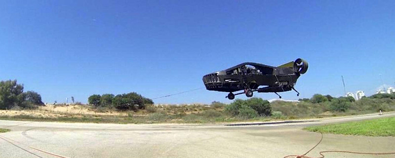 Illustration for article titled Este dron israelí puede ser el futuro del transporte aéreo